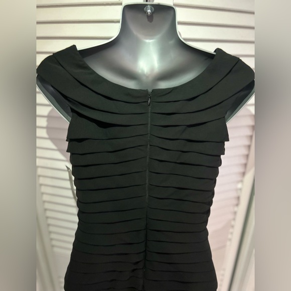 Adrianna Papell Vintage NWT black tiered dress - Picture 6 of 13